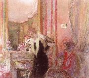 Edouard Vuillard Before the fireplace china oil painting artist